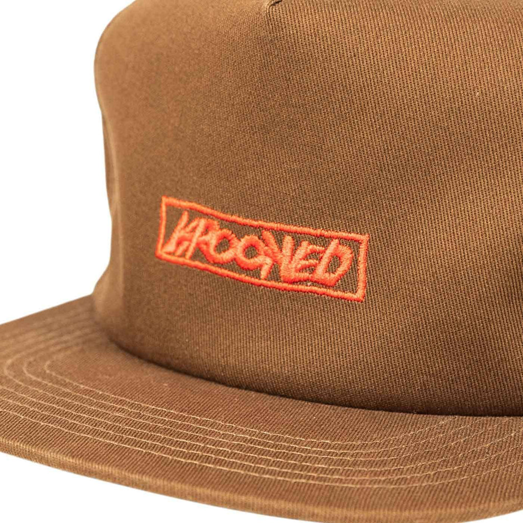 Krooked Moonsmile Snapback Cap Brown  Krooked   