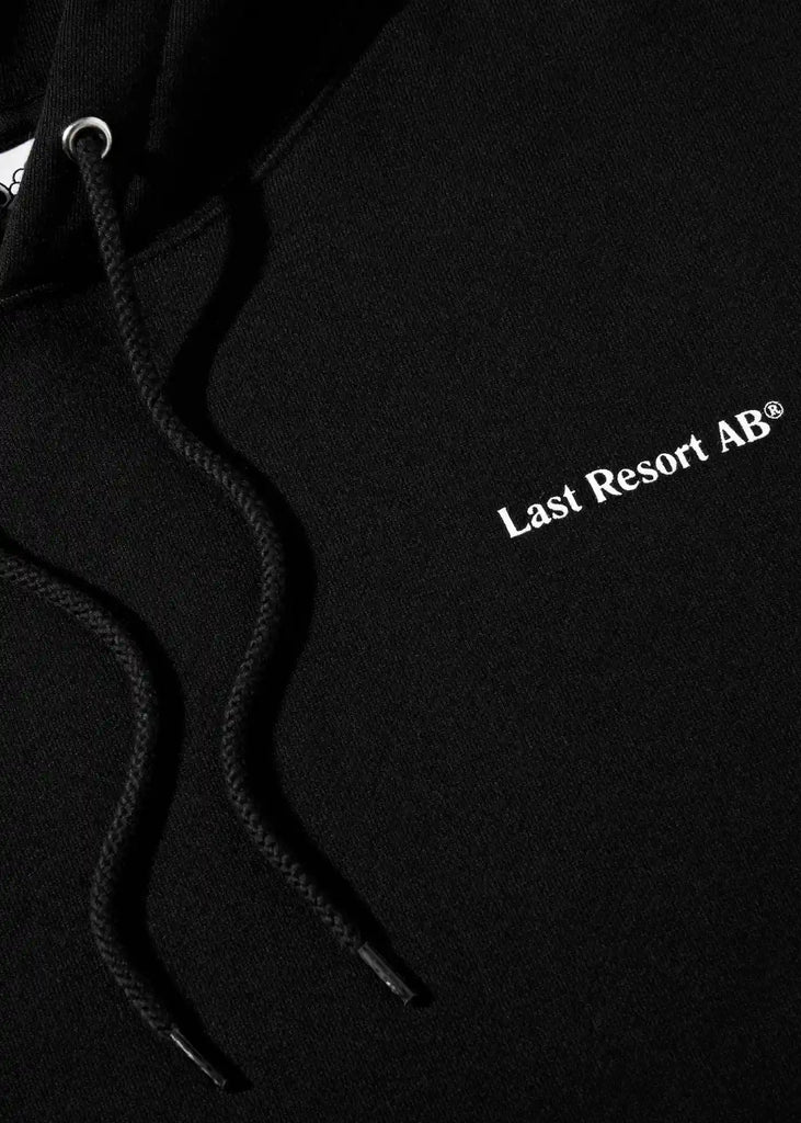 Last Resort AB Atlas Monogram Hoodie Schwarz Handelsware Last Resort AB   