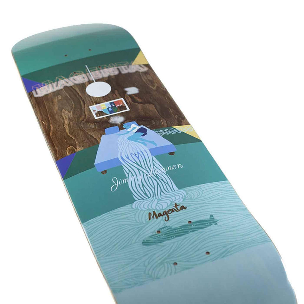 Magenta Jimmy Lannon Sleep 8.125 Deck  Magenta   