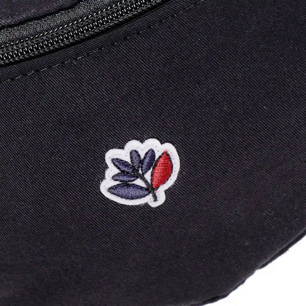 Magenta - Magenta Plant Banana Bag Black