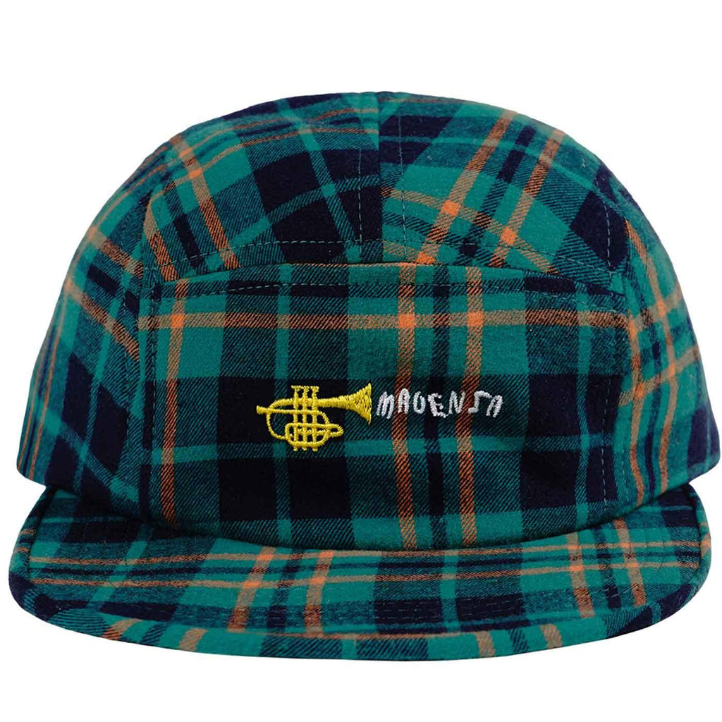 Magenta Trumpet 5 Panel Cap Flannel  Magenta   