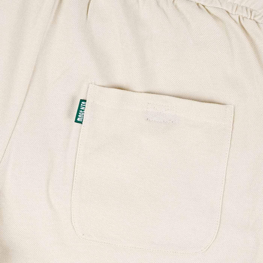 Magenta Sunset Nylon Shorts Natural  Magenta   