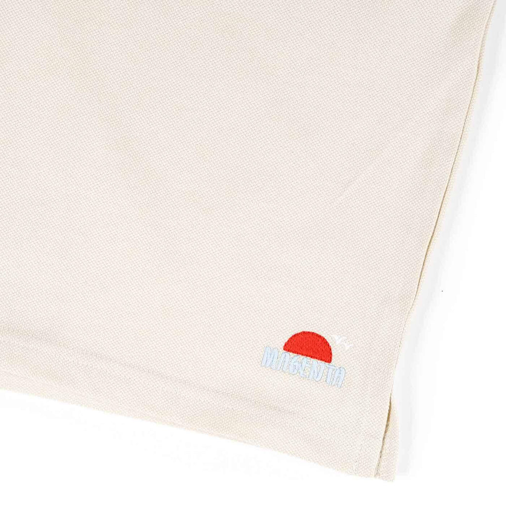 Magenta Sunset Nylon Shorts Natural  Magenta   