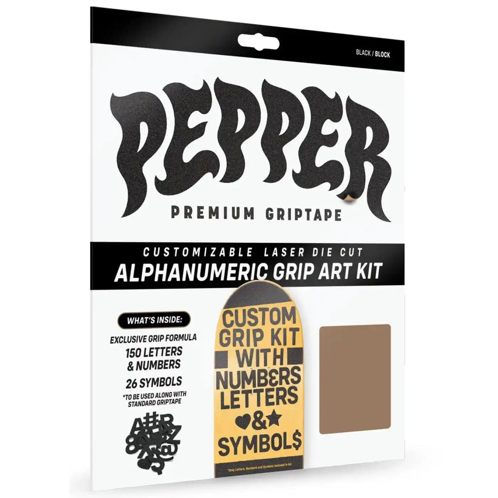 Pepper - Pepper Alphanumeric Custom Griptape