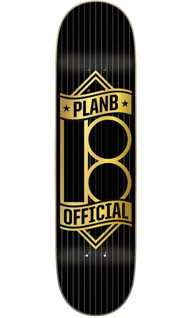 Plan B Banner Gold 8.375 Deck  Plan B   