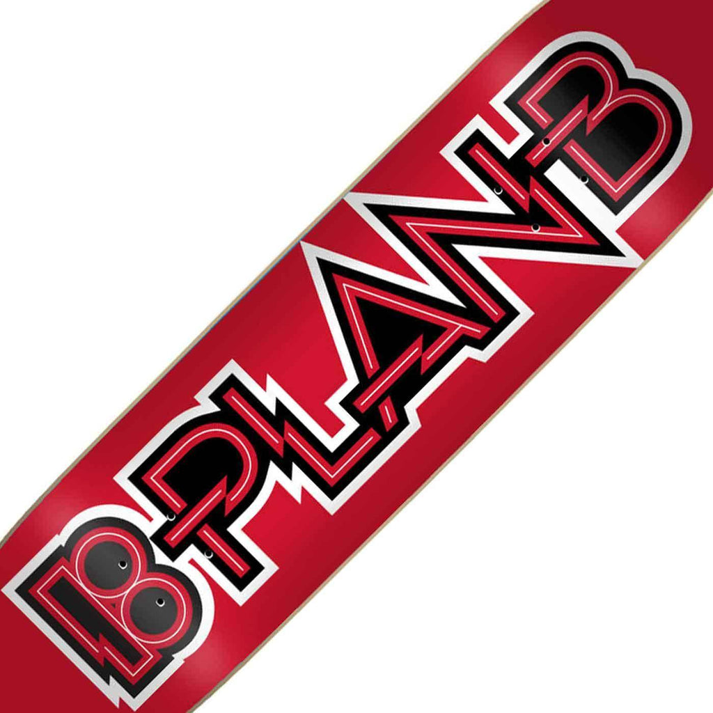 Plan B Bolt 8.125 Deck Red  Plan B   