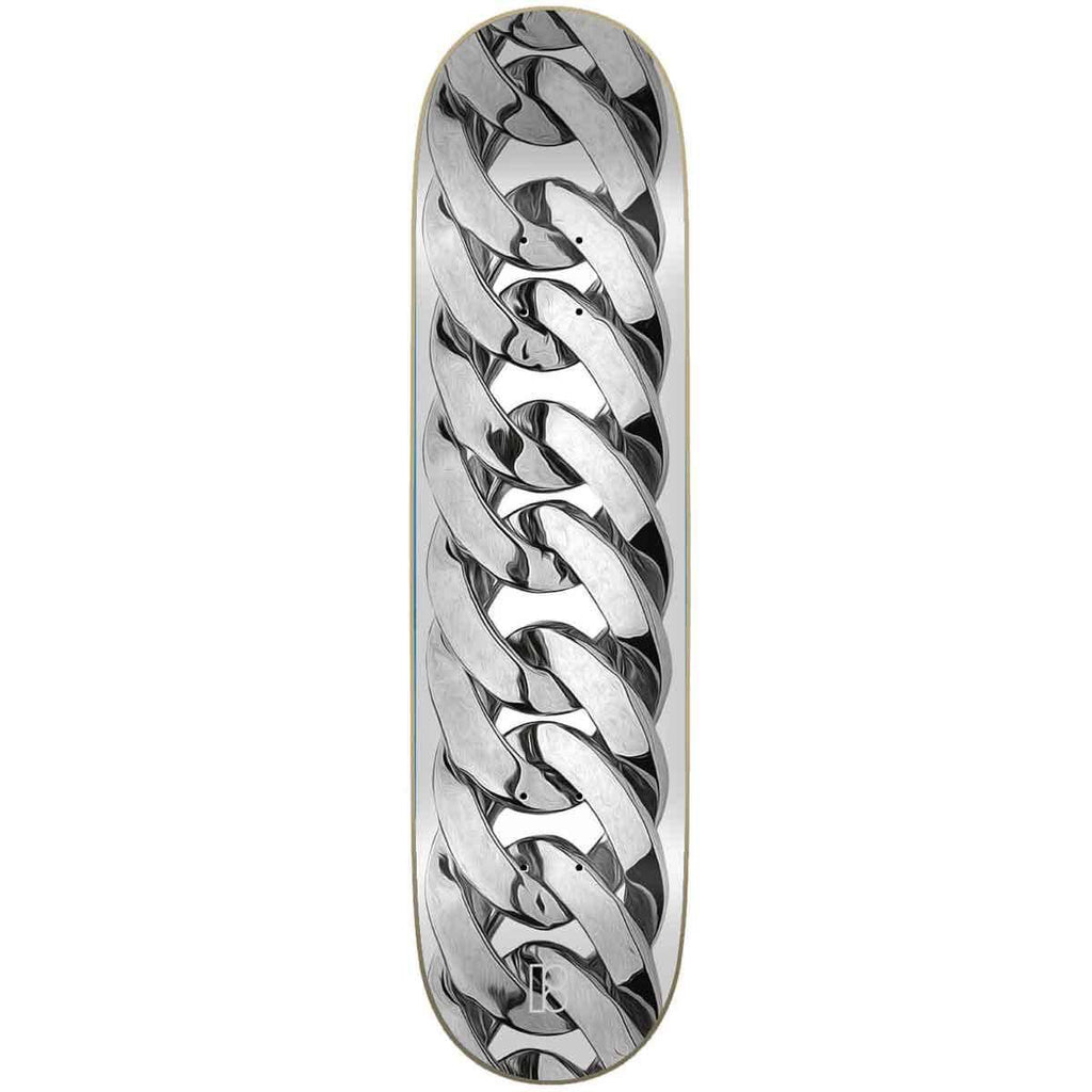 Plan B Chain 8.0 Deck Silver  Plan B   