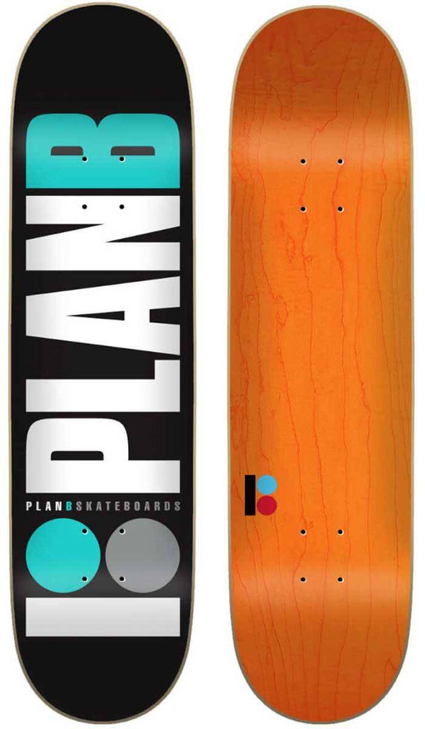 Plan B Team OG 8.25 Deck Teal  Plan B   