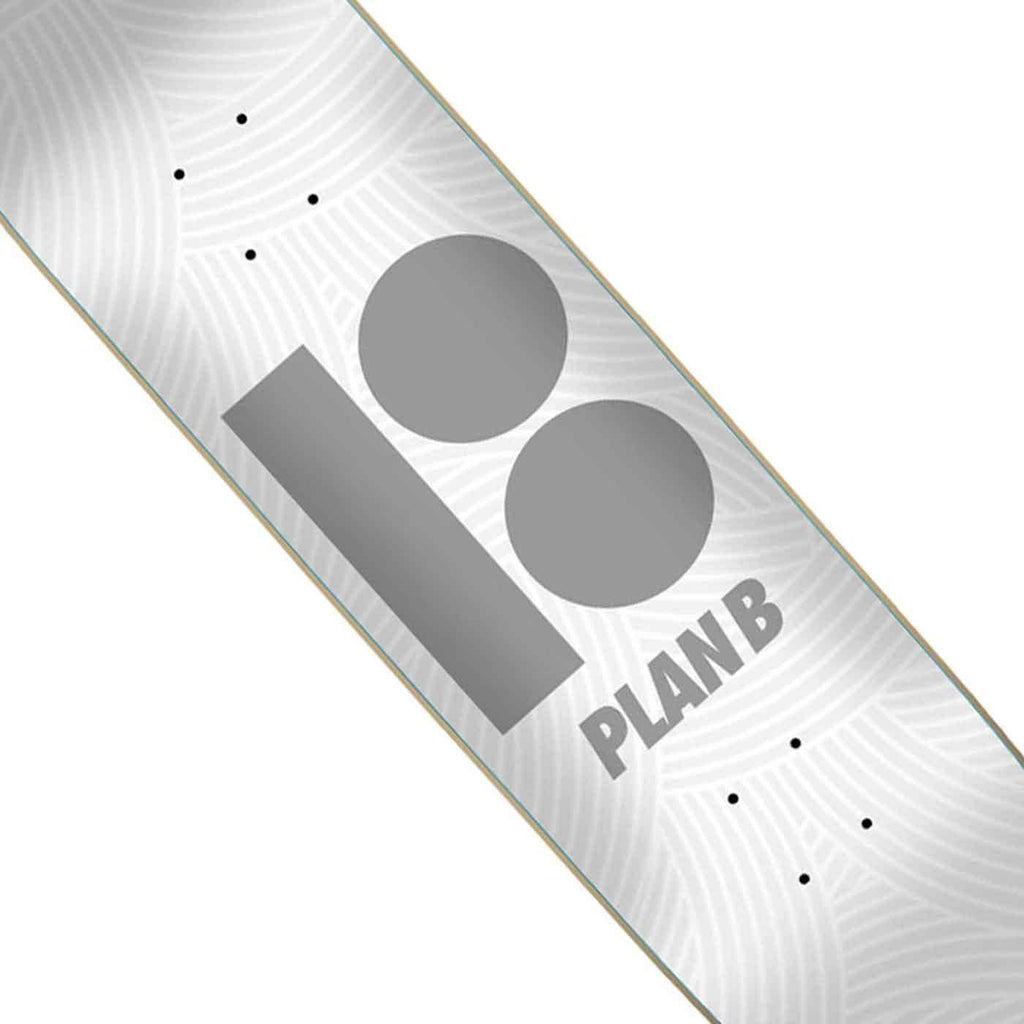 Plan B Texture 8.25 Deck White  Plan B   
