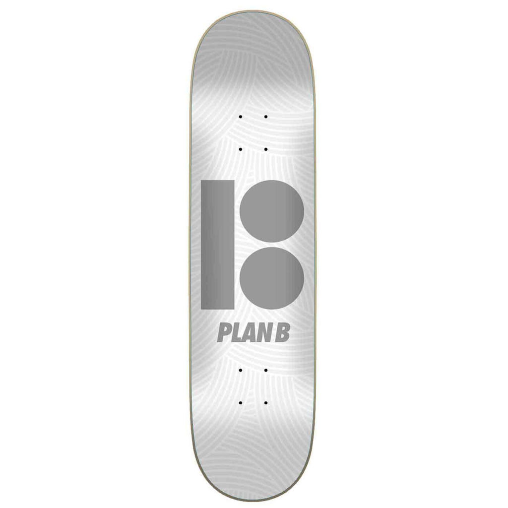 Plan B Texture 8.25 Deck White  Plan B   