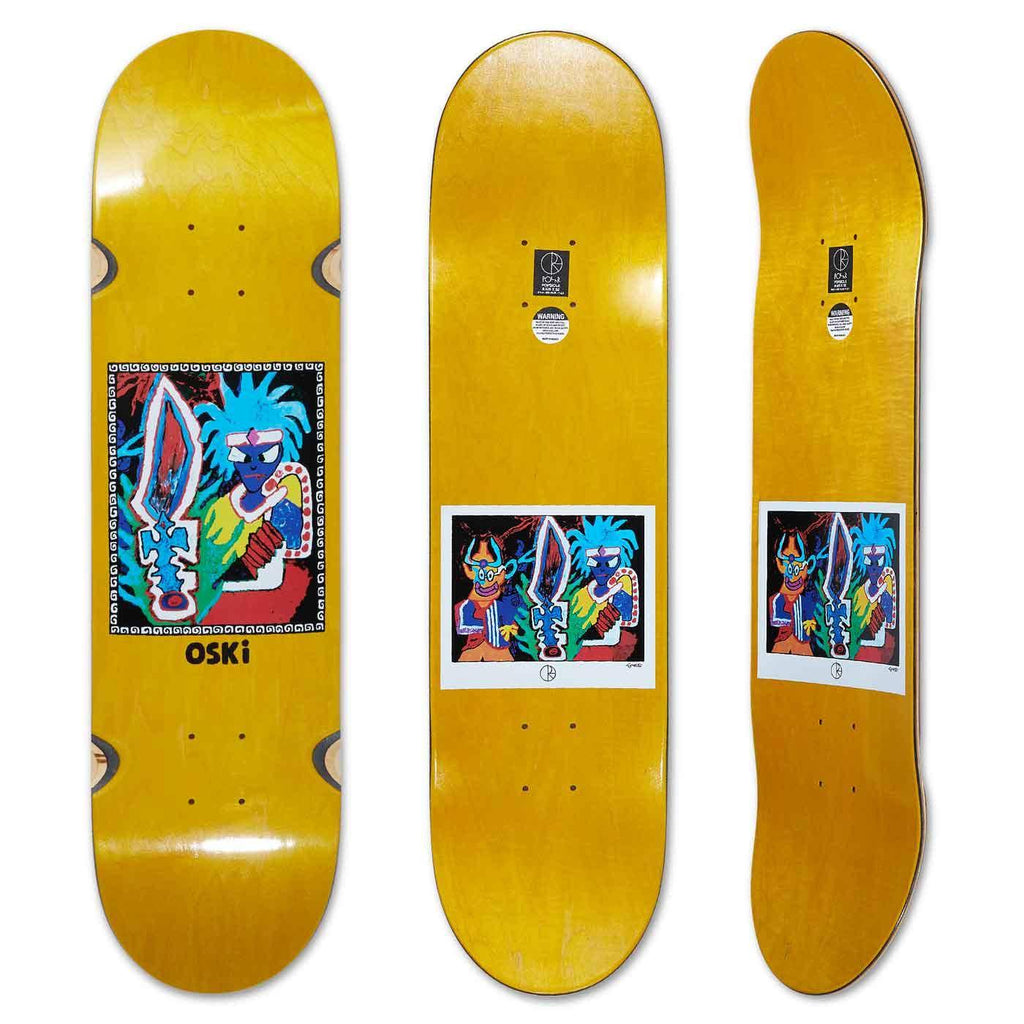 Polar Skate Co. Oski Tribal Chief 8.375 Wheel Well Deck  Polar   