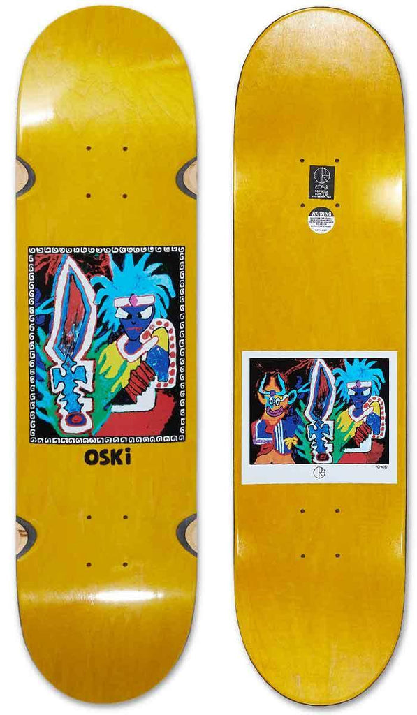 Polar Skate Co. Oski Tribal Chief 8.375 Wheel Well Deck  Polar   