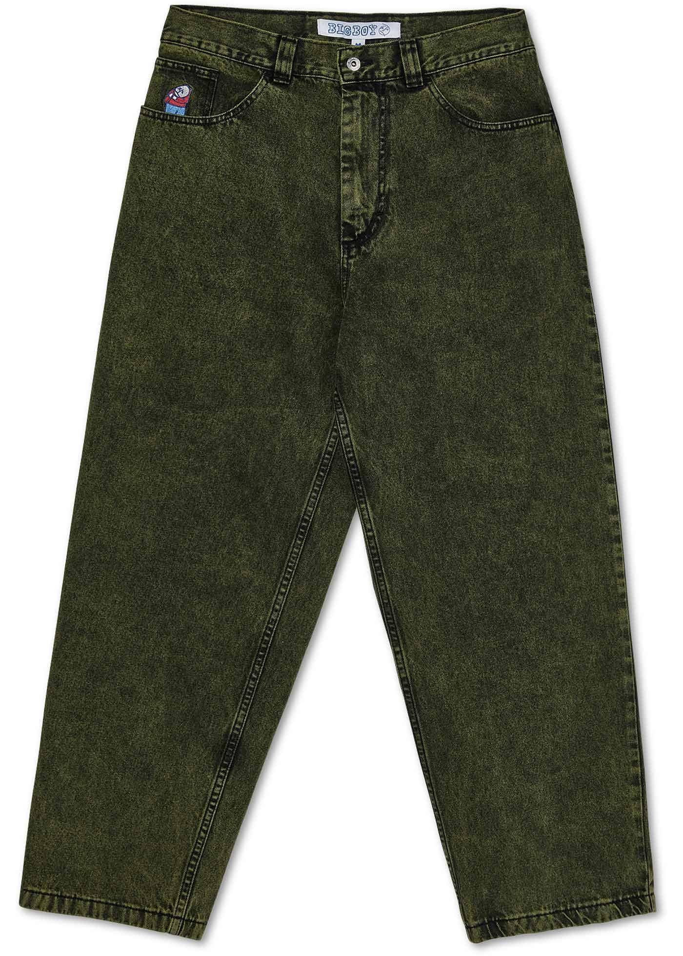polar big boy green black 旧ロゴ Polar skate big boy green black 旧ロゴ POLAR Big Boy Jeans (Green