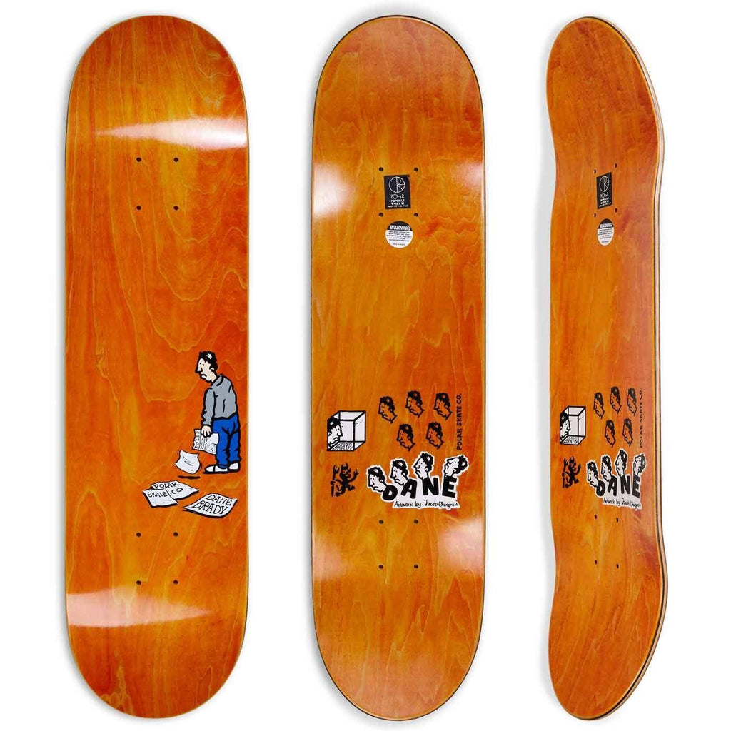 Polar - Polar Skate Co. Brady News Paper 8.5 Deck