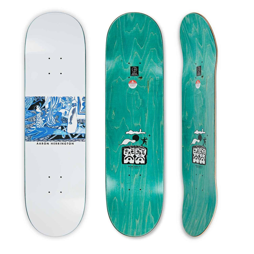 Polar Skate Co. Herrington Serenade 8.125 Deck  Polar   