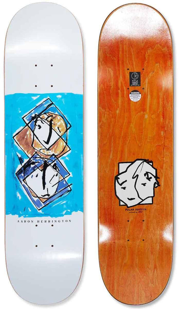 Polar Skate Co. Herrington Twisted 8.5 Deck  Polar   