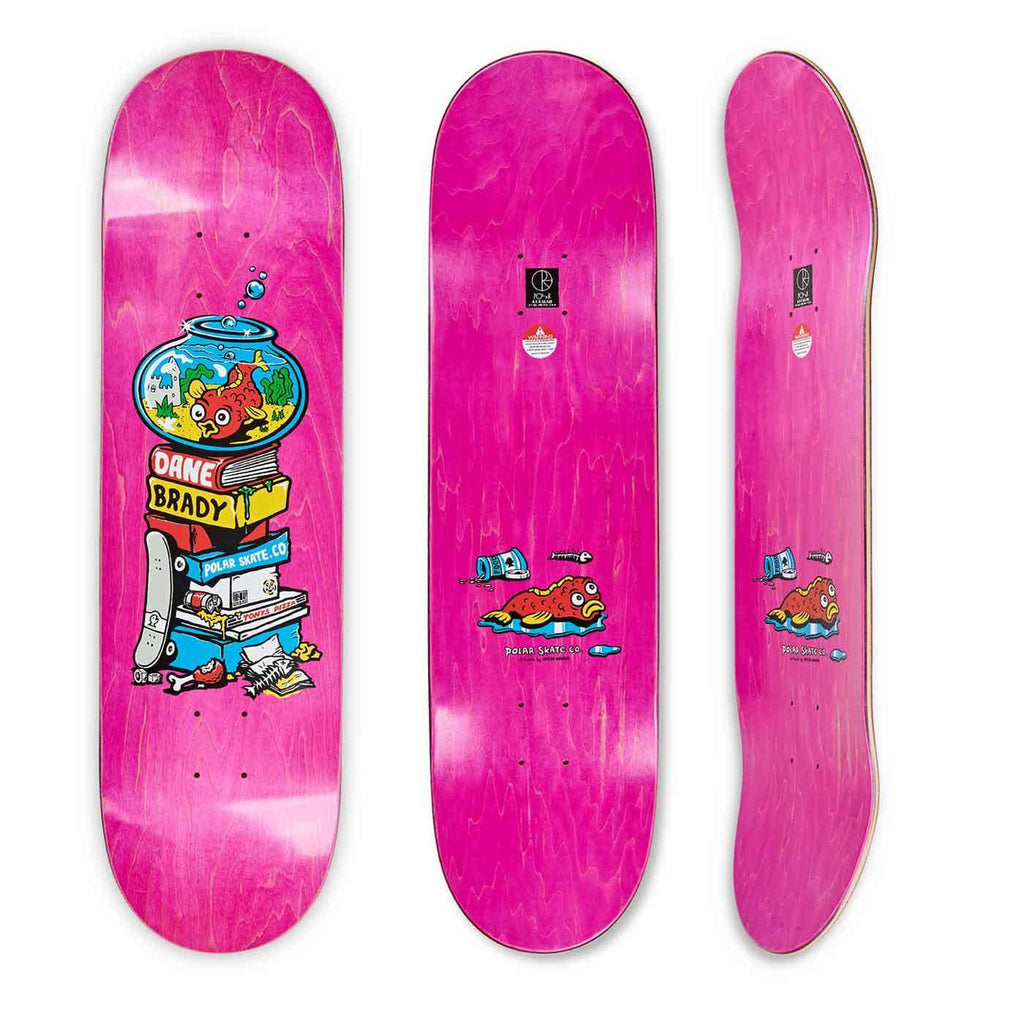 Polar Skate Co. Brady Fish Bowl 8.25 Deck  Polar   