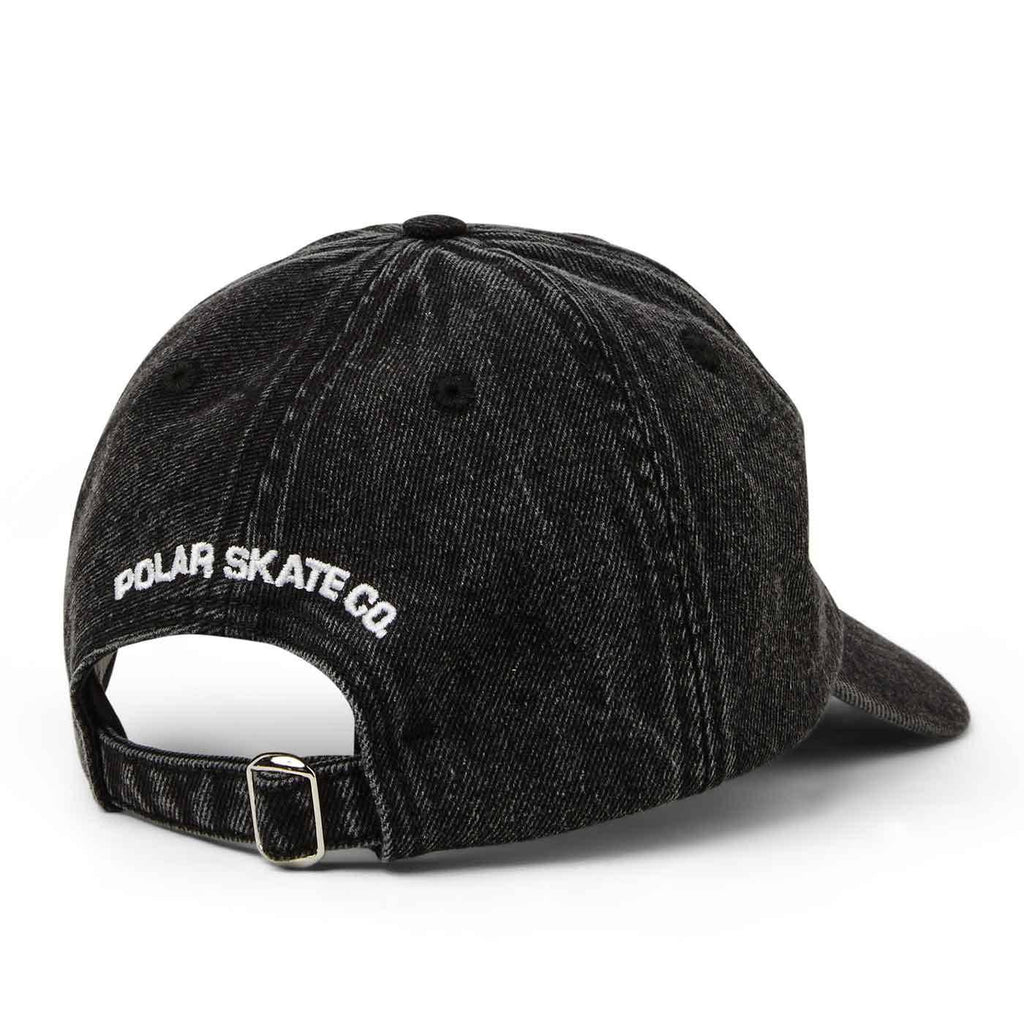 Polar Skate Co. Denim Logo Cap Black  Polar   