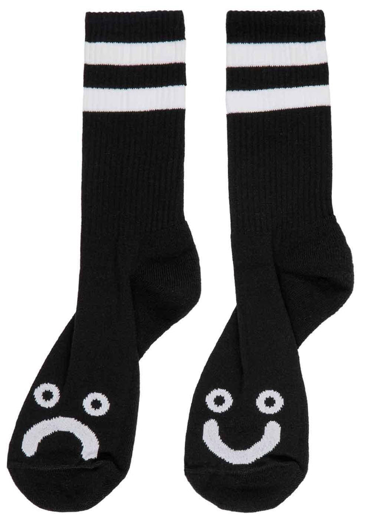 Polar Skate Co. Happy Sad Socks Black Handelsware Polar   