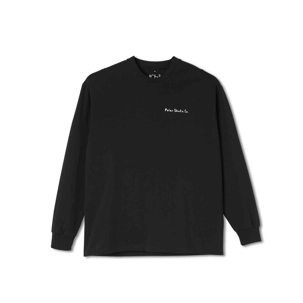 Polar Skate Co Heaven Longsleeve T-Shirt Black  Polar   