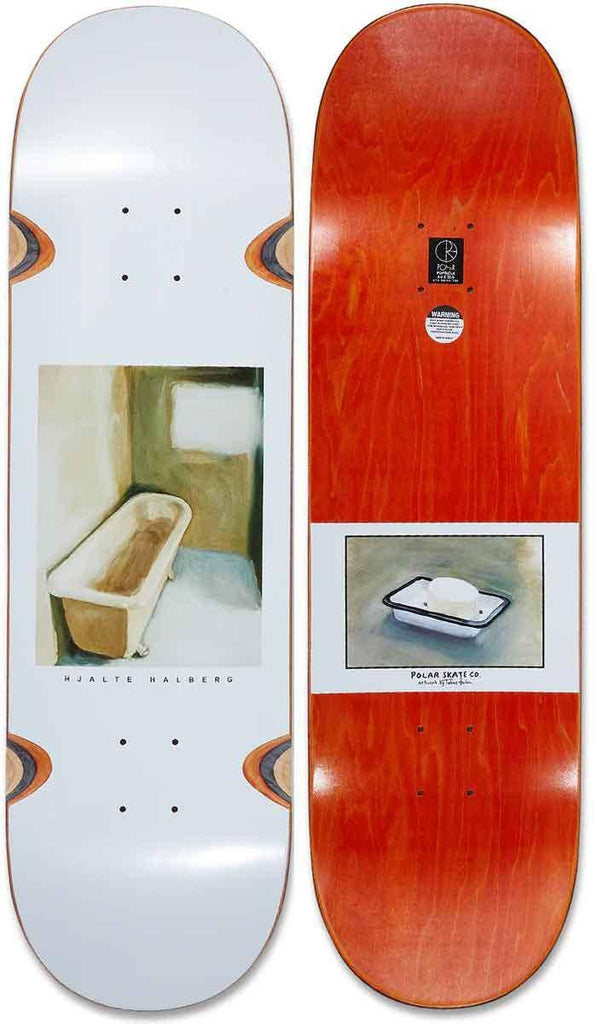 Polar Skate Co. Halberg Bathtub 9.0 Wheel Well Deck  Polar   