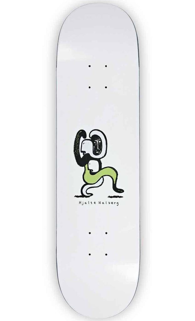 Polar Skate Co. Halberg Lurking 8.25 Deck White  Polar   