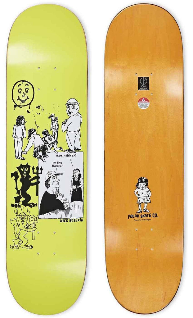 Polar Skate Co. Boserio Year 2020 8.75 Deck  Polar   