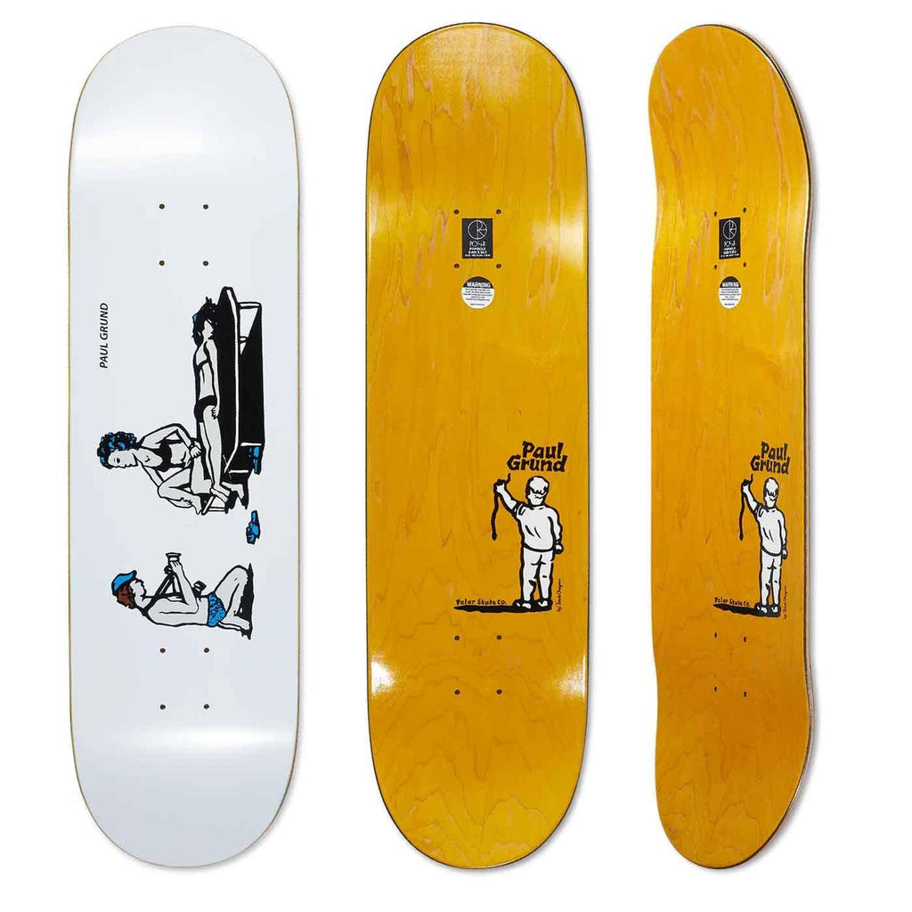 Polar Skate Co. Grund Photographer 8.625 Deck  Polar   