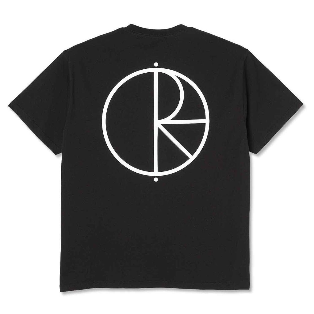 Polar Skate Co. Stroke Logo T-Shirt Black Handelsware Polar   