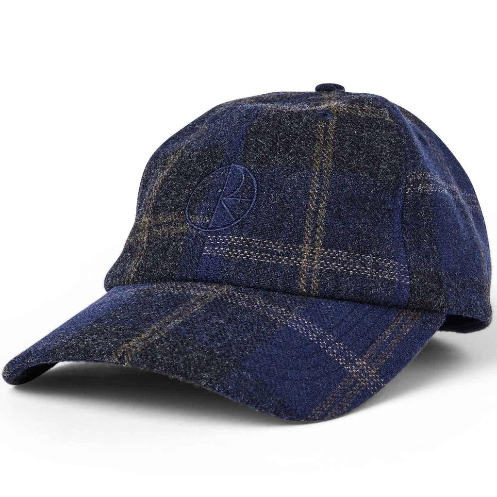 Polar Skate Co. Wool Stroke Logo Cap Blue  Polar   