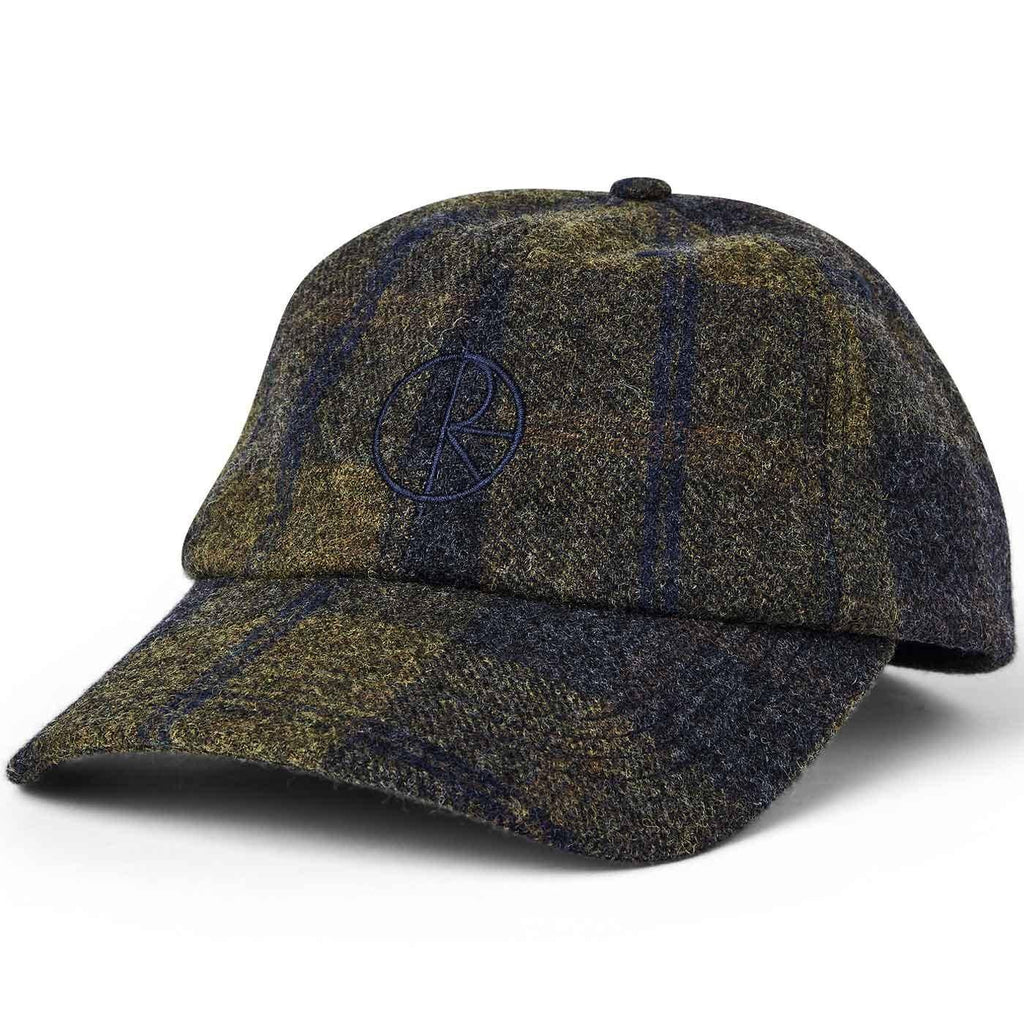 Polar Skate Co. Wool Stroke Logo Cap Green  Polar   