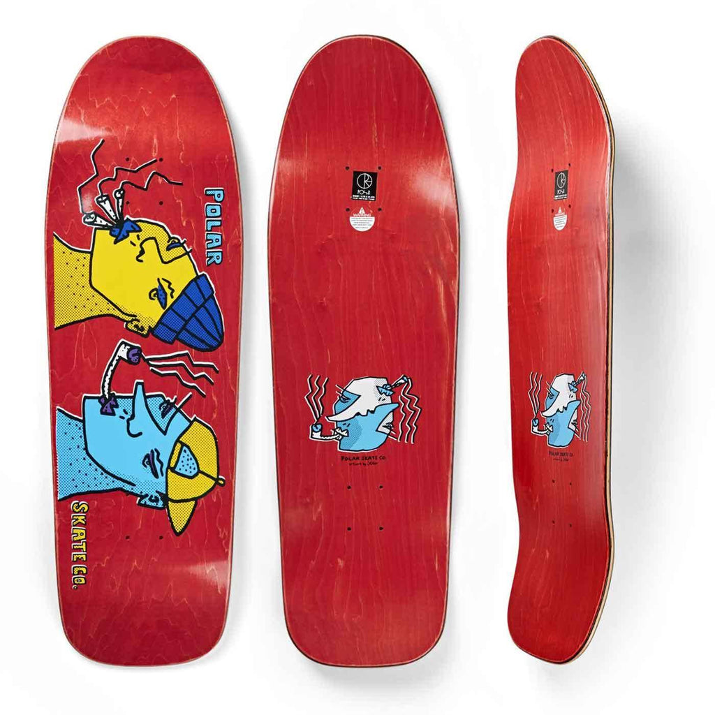 Polar Smoking Heads 9.75 Dane 1 Shape Deck  Polar   