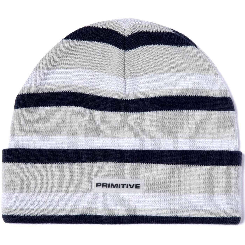 Primitive Euro Striped Beanie Grey  Primitive   