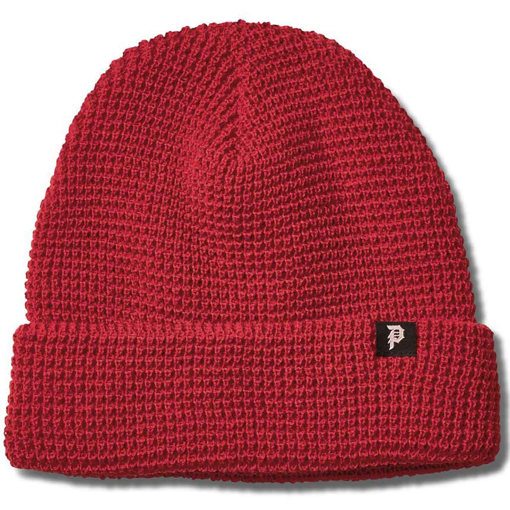 Primitive Dirty P Waffle 2 Fer Beanie Burgundy  Primitive   