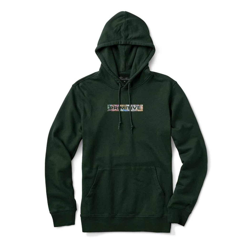 Primitive Currency Hoodie Hunter Green  Primitive   