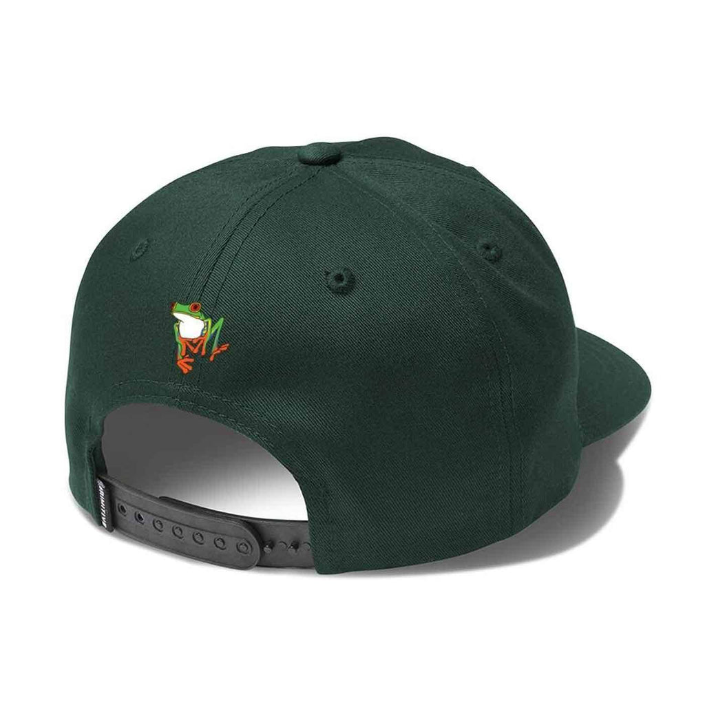 Primitive Dirty P Gamma Snap Back Cap Dark Green  Primitive   