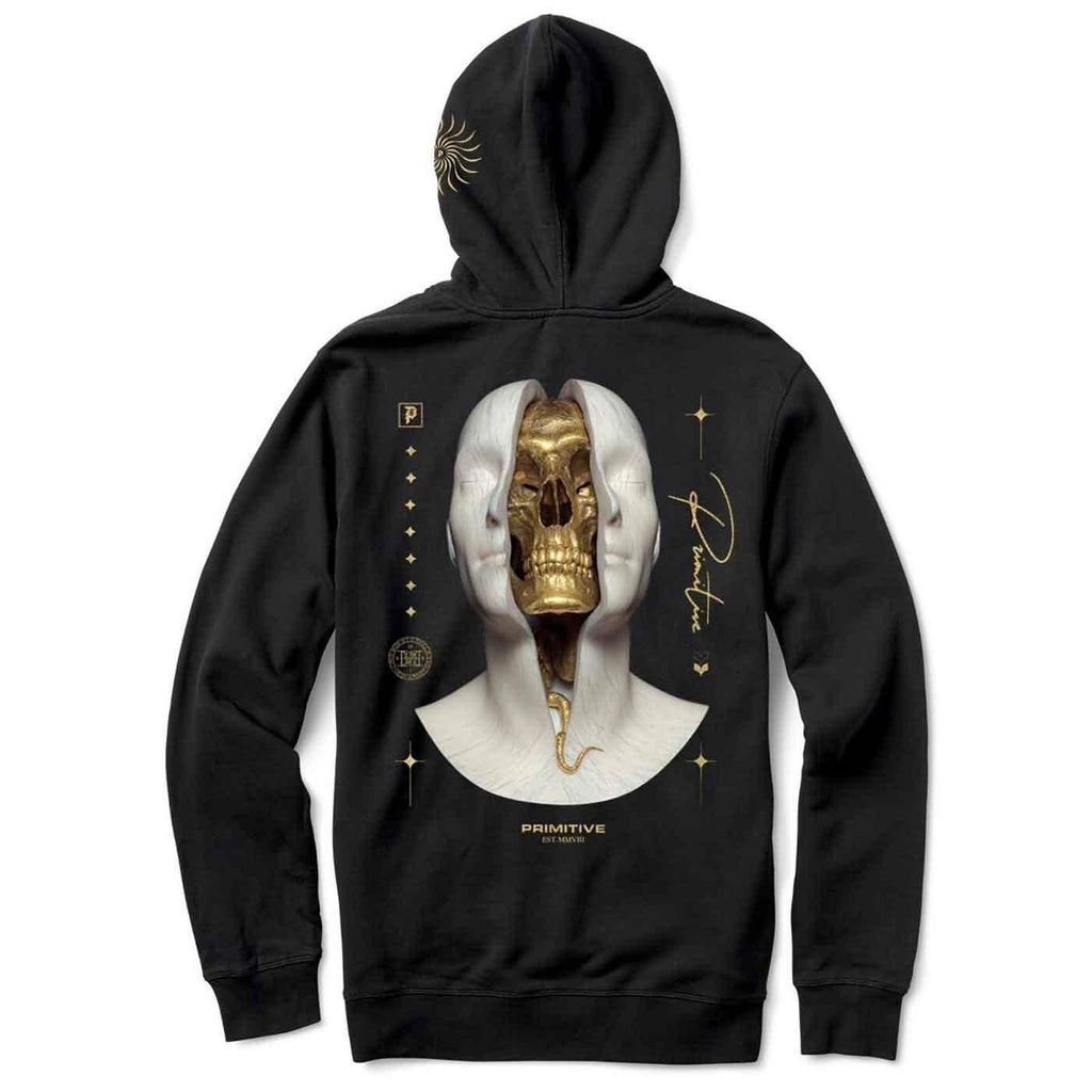 Primitive Imperial Hooded Sweatshirt Black Gold  Primitive   