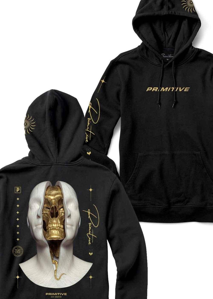 Primitive Imperial Hooded Sweatshirt Black Gold  Primitive   