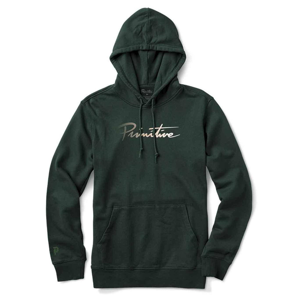 Primitive Nuevo Trails Hooded Sweatshirt Hunter Green  Primitive   