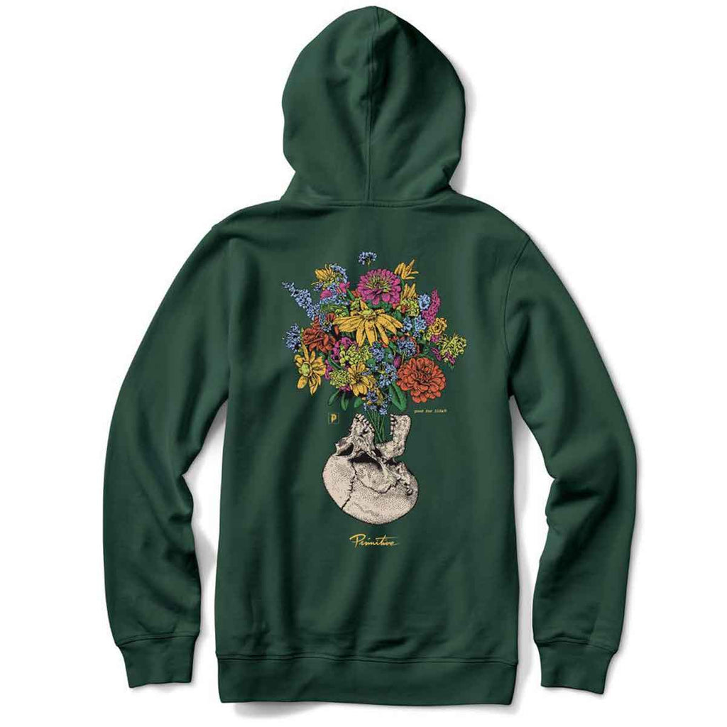 Primitive Revival Hooded Sweatshirt Dark Green  Primitive   