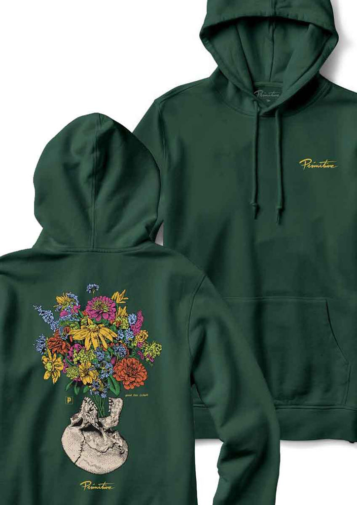 Primitive Revival Hooded Sweatshirt Dark Green  Primitive   