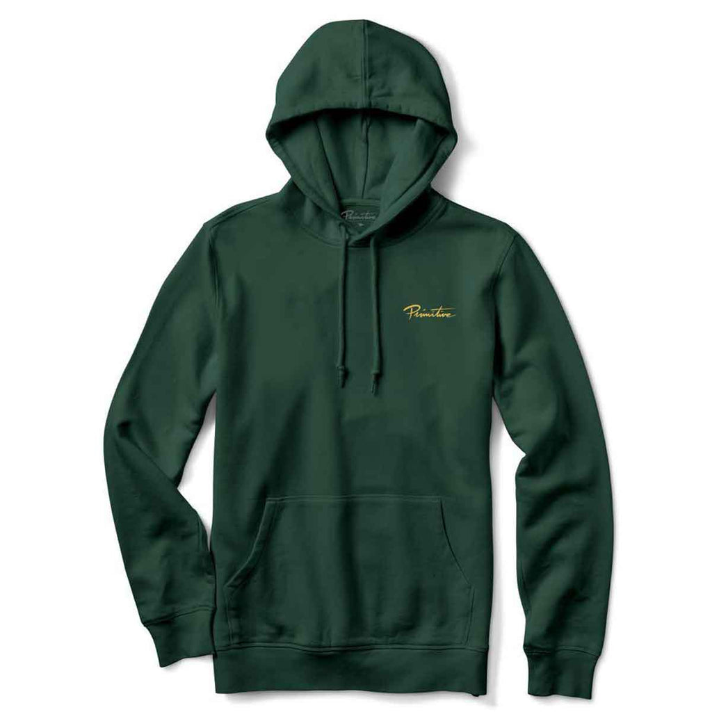 Primitive Revival Hooded Sweatshirt Dark Green  Primitive   