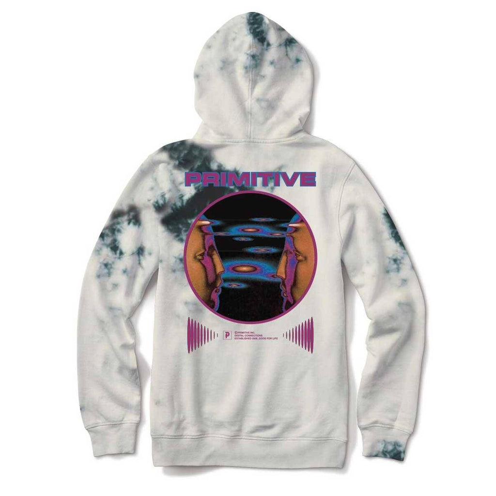 Primitive Systems Washed Hooded Sweatshirt Cream  Primitive   