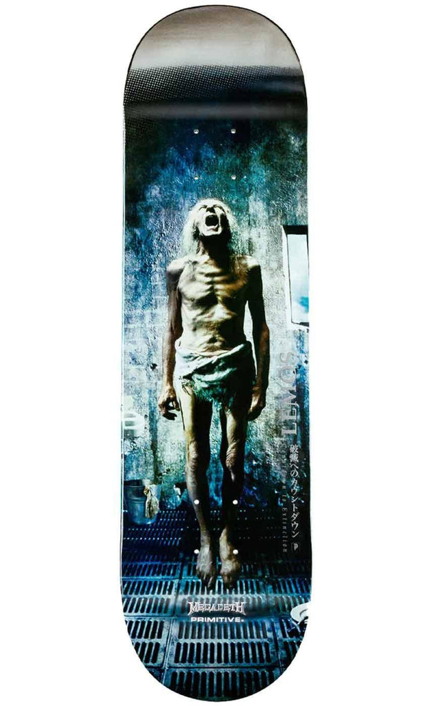 Primitive X Megadeath Lemos Countdown To Extinction 8.25 Deck  Primitive   