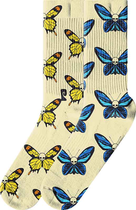 Psockadelic Death Fly Socks  Psockadelic   