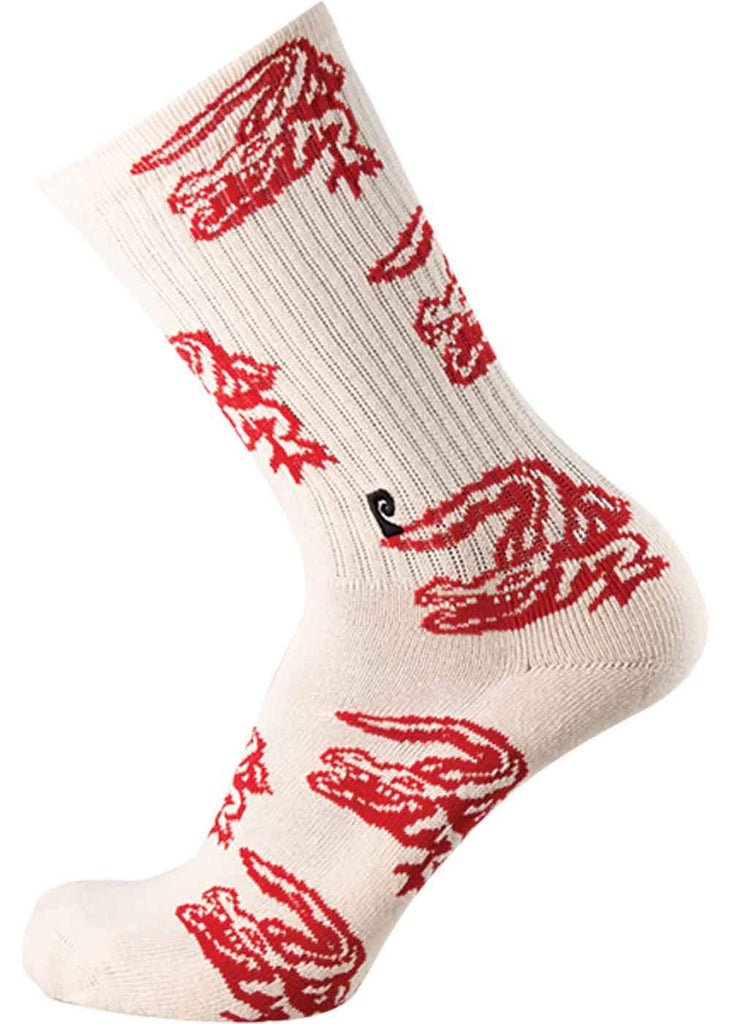 Psockadelic Gator Socks Pink  Psockadelic   