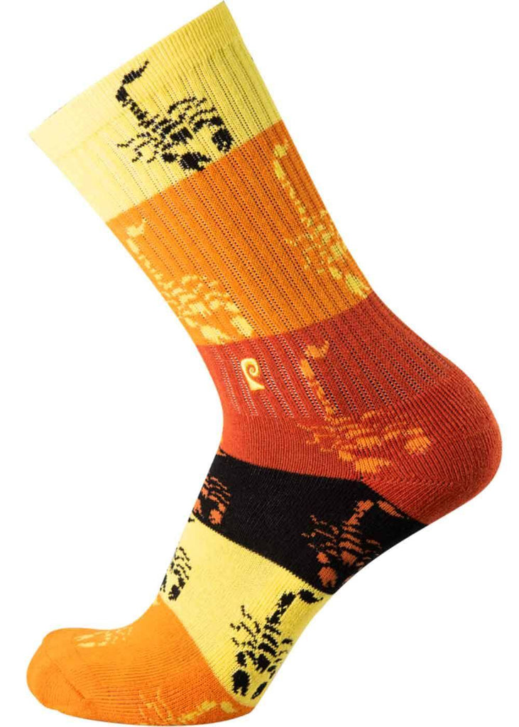 Psockadelic Scorpion Socks Yellow  Psockadelic   