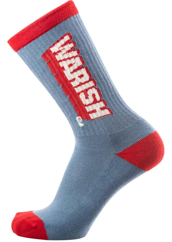 Psockadelic Warish Socks Blue Red  Psockadelic   