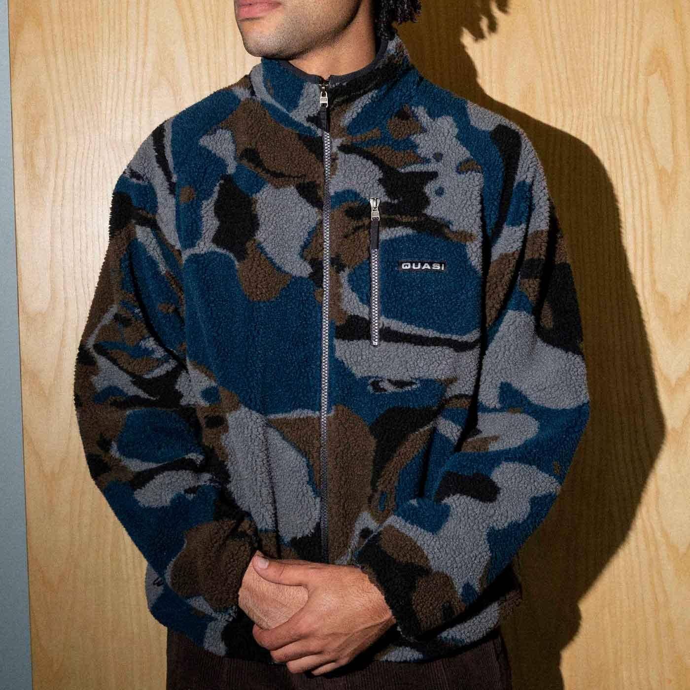 All Blues Co Deep Pile Fleece- Blue