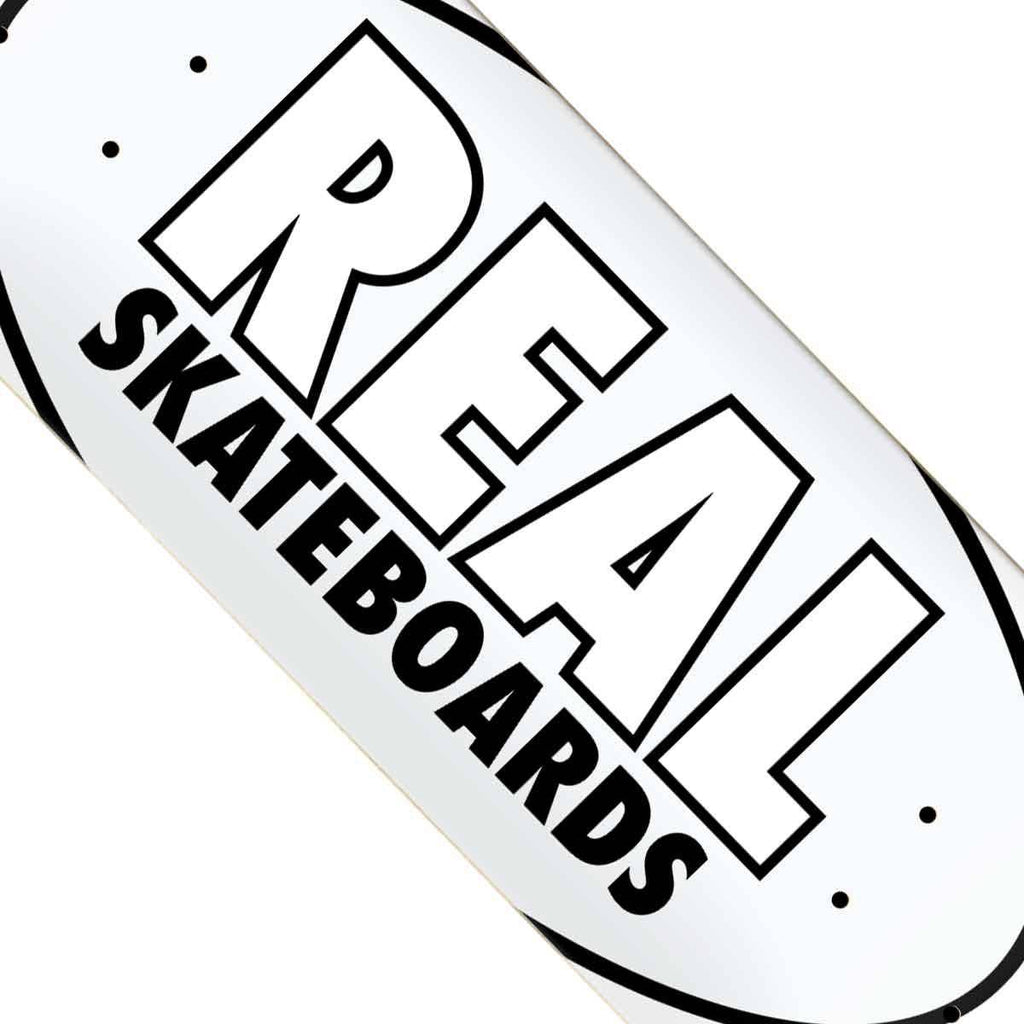 Real Classic Oval 8.38 Deck White  Real   